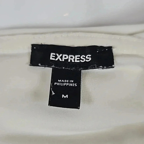 Express V-Neck Peplum Top Size M - Picture 3 of 4